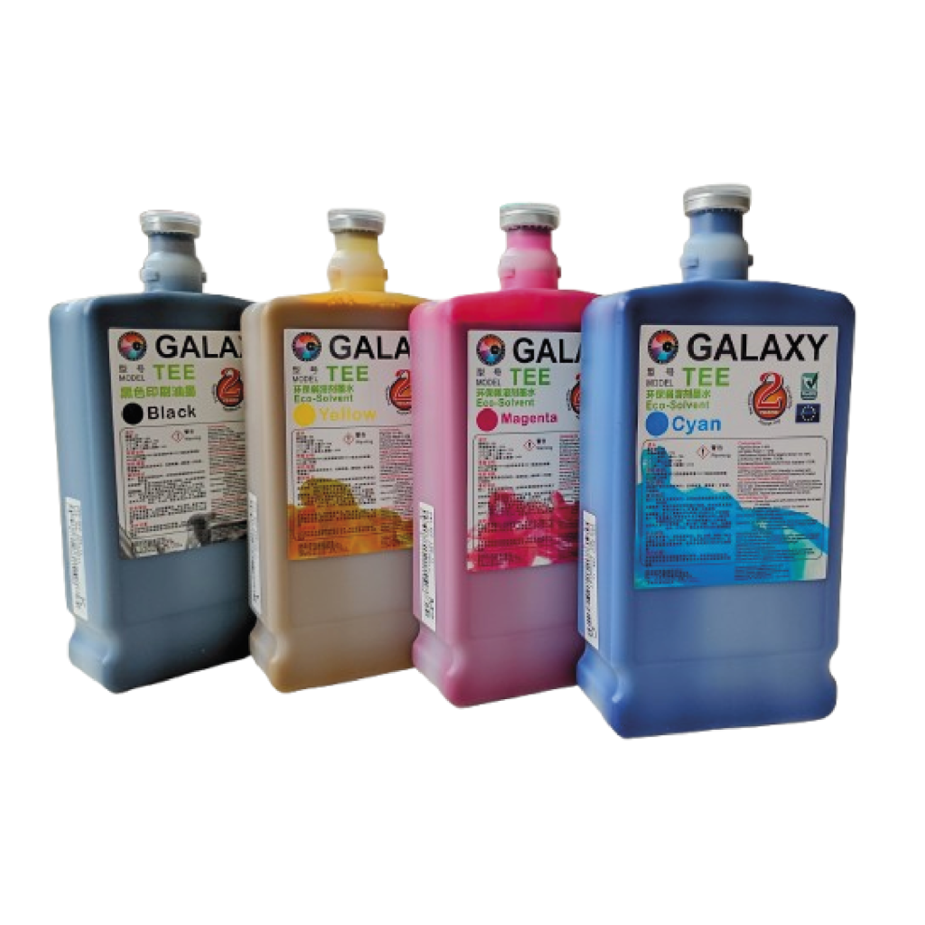 Tinta Galaxy dx5 CMYK lateral Mesa de trabajo 1